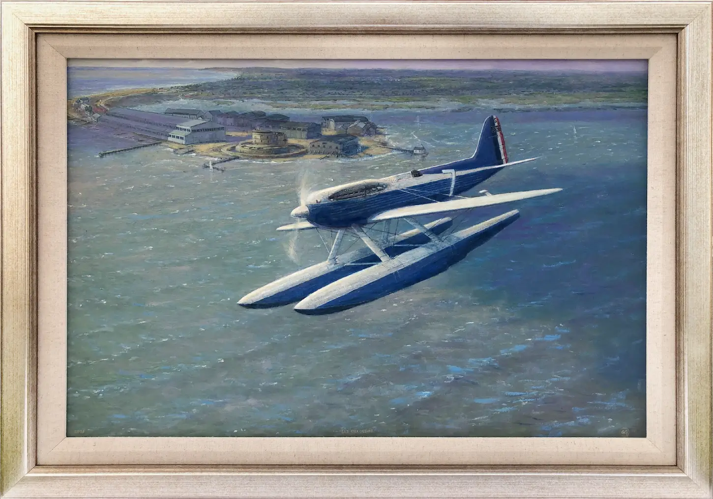 S.6B Banking over Calshot