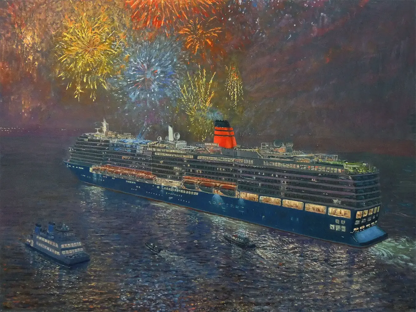 Queen Anne's Maiden Voyage