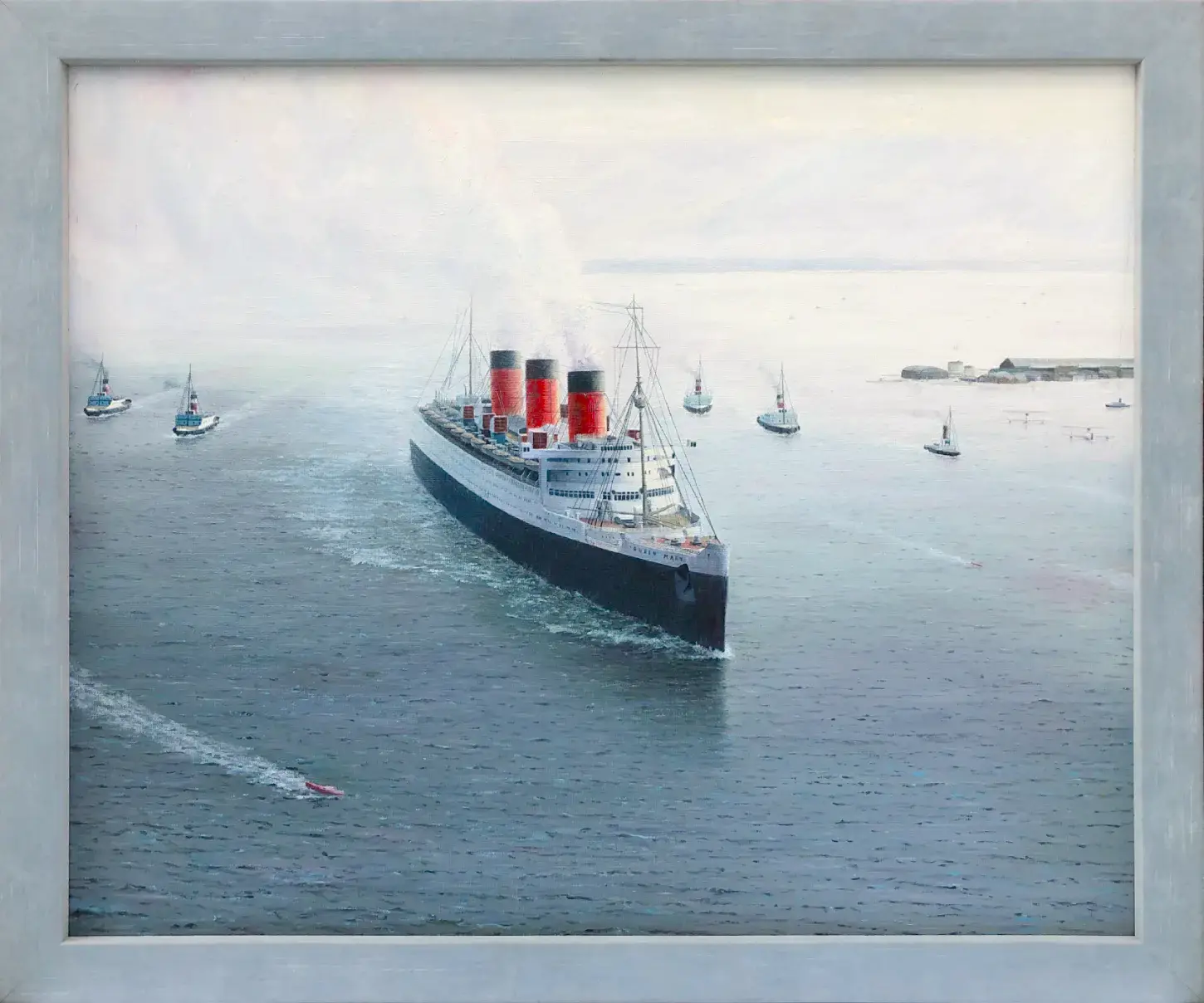 Queen Mary’s First Approach to Southampton