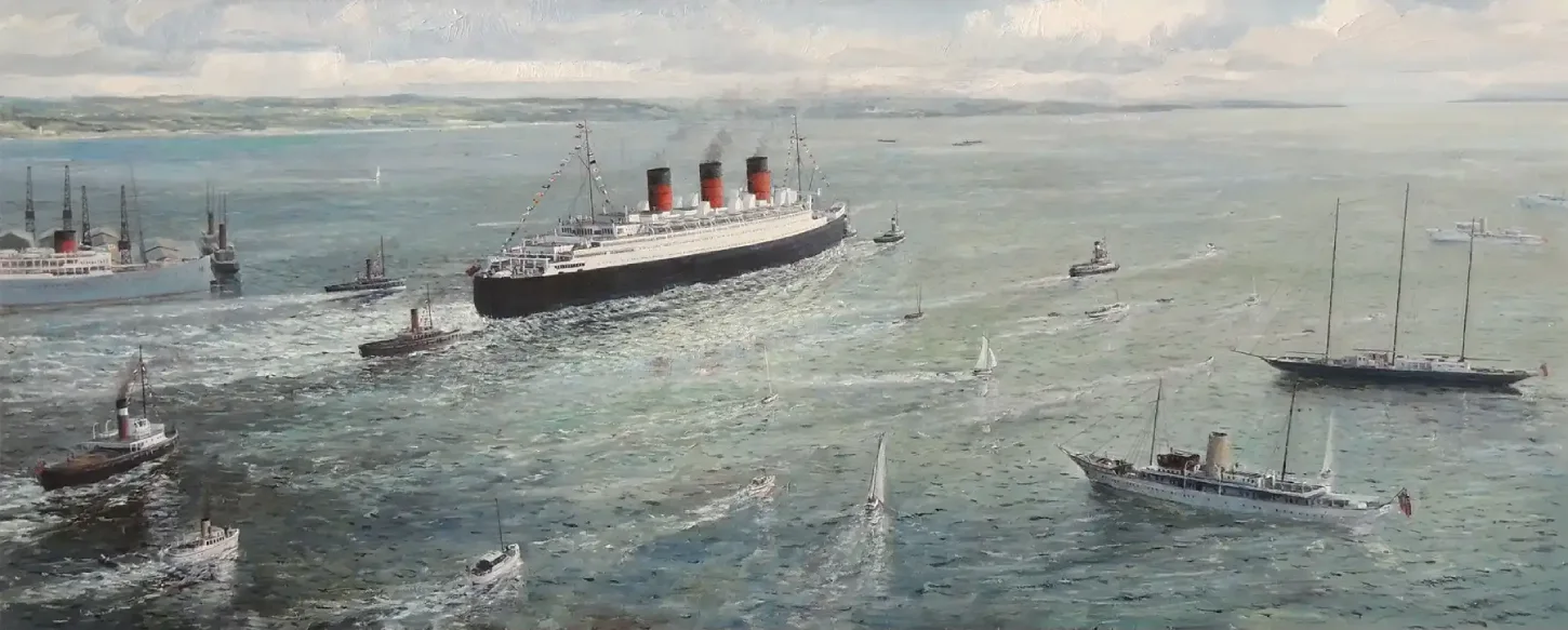Queen Mary’s Maiden Voyage